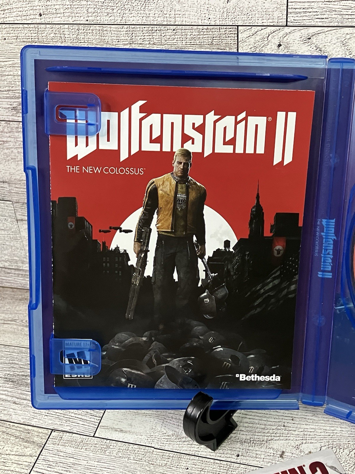 Wolfenstein II: The New Colossus PS4 (PlayStation 4) CIB Complete – Horror -MINT