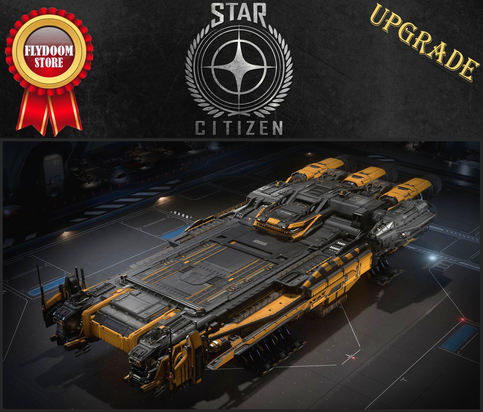 Star Citizen – Hull C to Ironclad Asault UPGRADE