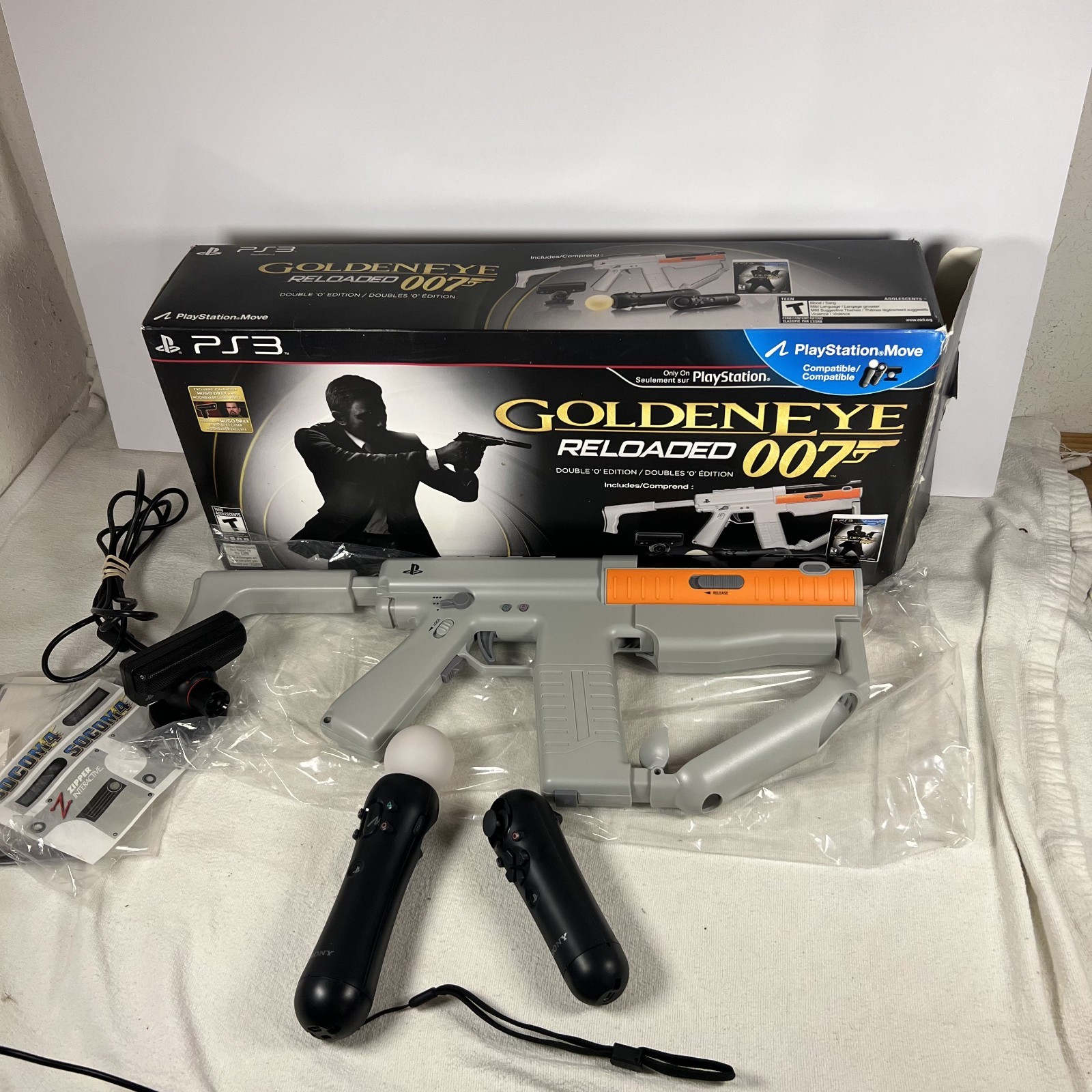 GoldenEye 007 Reloaded Double ‘O’ Special Edition PS3 2011 James Bond USA PS