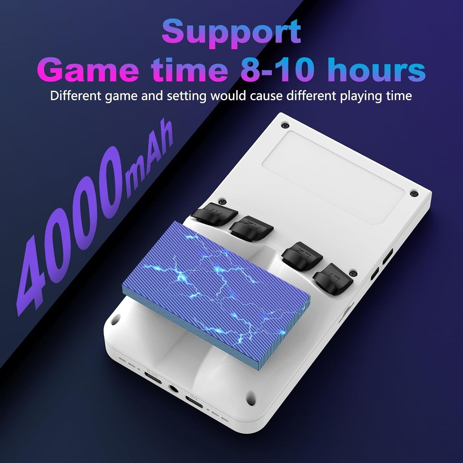 Handheld 64GB Retro Gaming Console with 18,000+ Classics and 4000mAh Battery