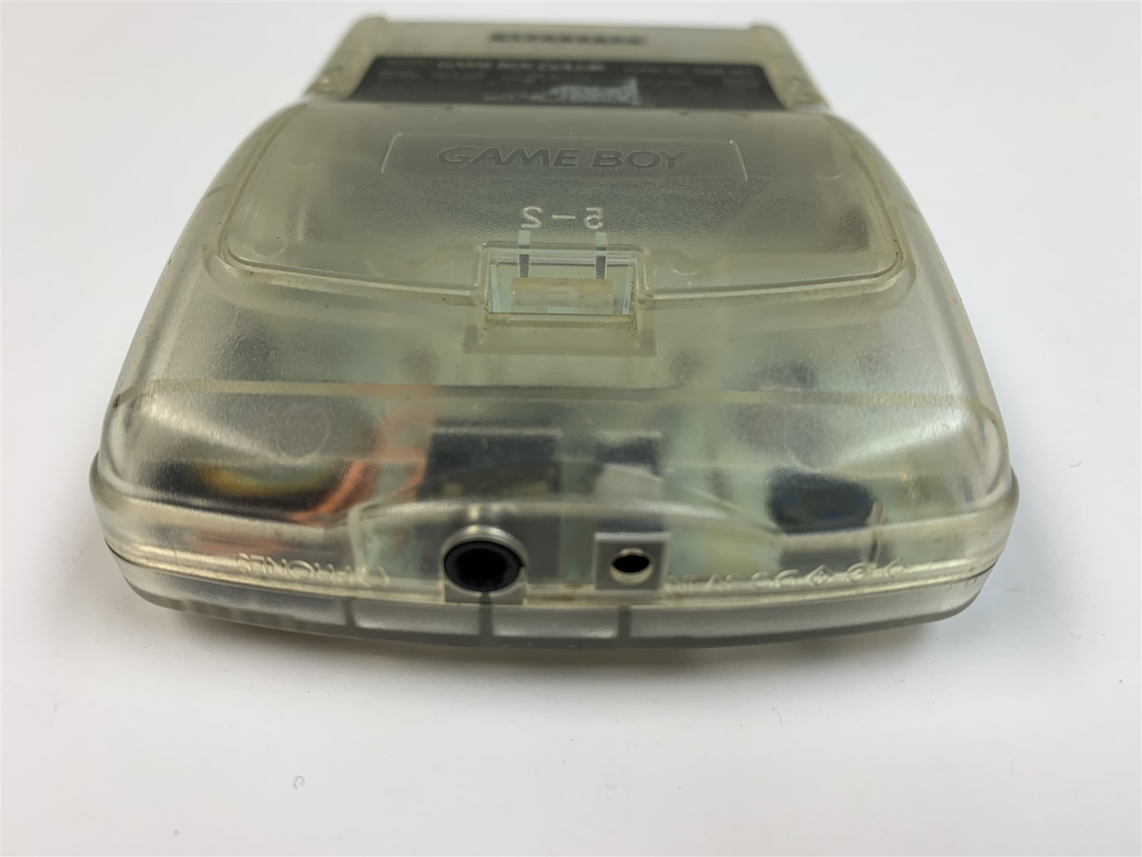 Nintendo Clear GameBoy Color Game Boy Handheld Console