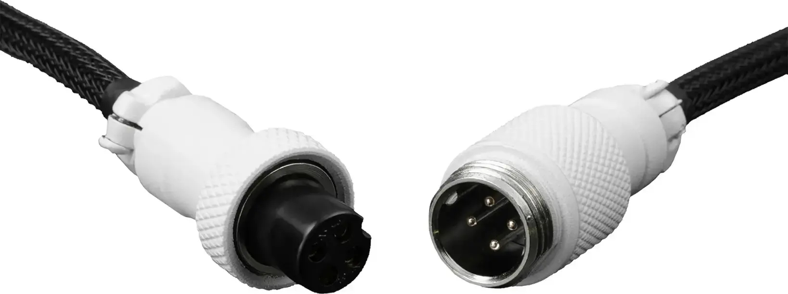 DROP – Coiled 4.5′ USB-A to USB-C Keyboard Cable – MDX-37873-2 – OPEN BOX