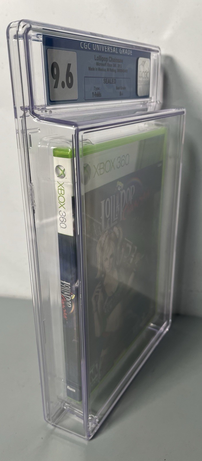 LOLLIPOP CHAINSAW Xbox 360 CGC Universal Graded 9.6 Mint Condition Sealed