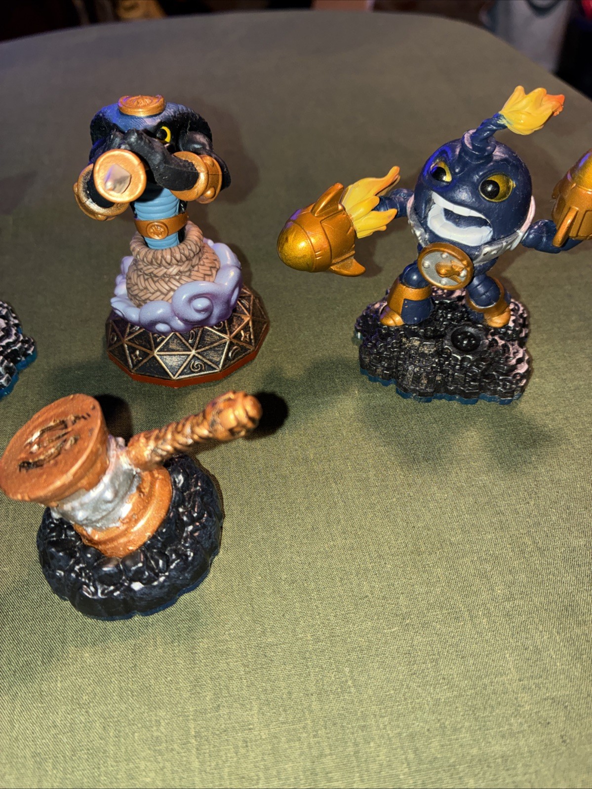 Activision Skylander Swap Force Bronze 3 Figures 1 Trap