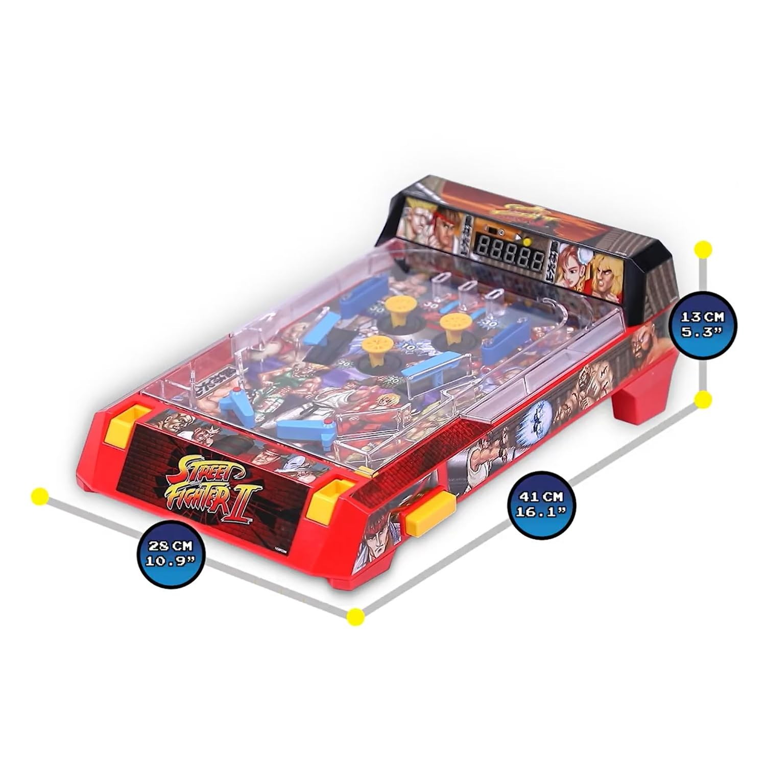 Street Fighter II: Arcade Pinball – Premium Series, Lights & Sounds Iconic Ta…