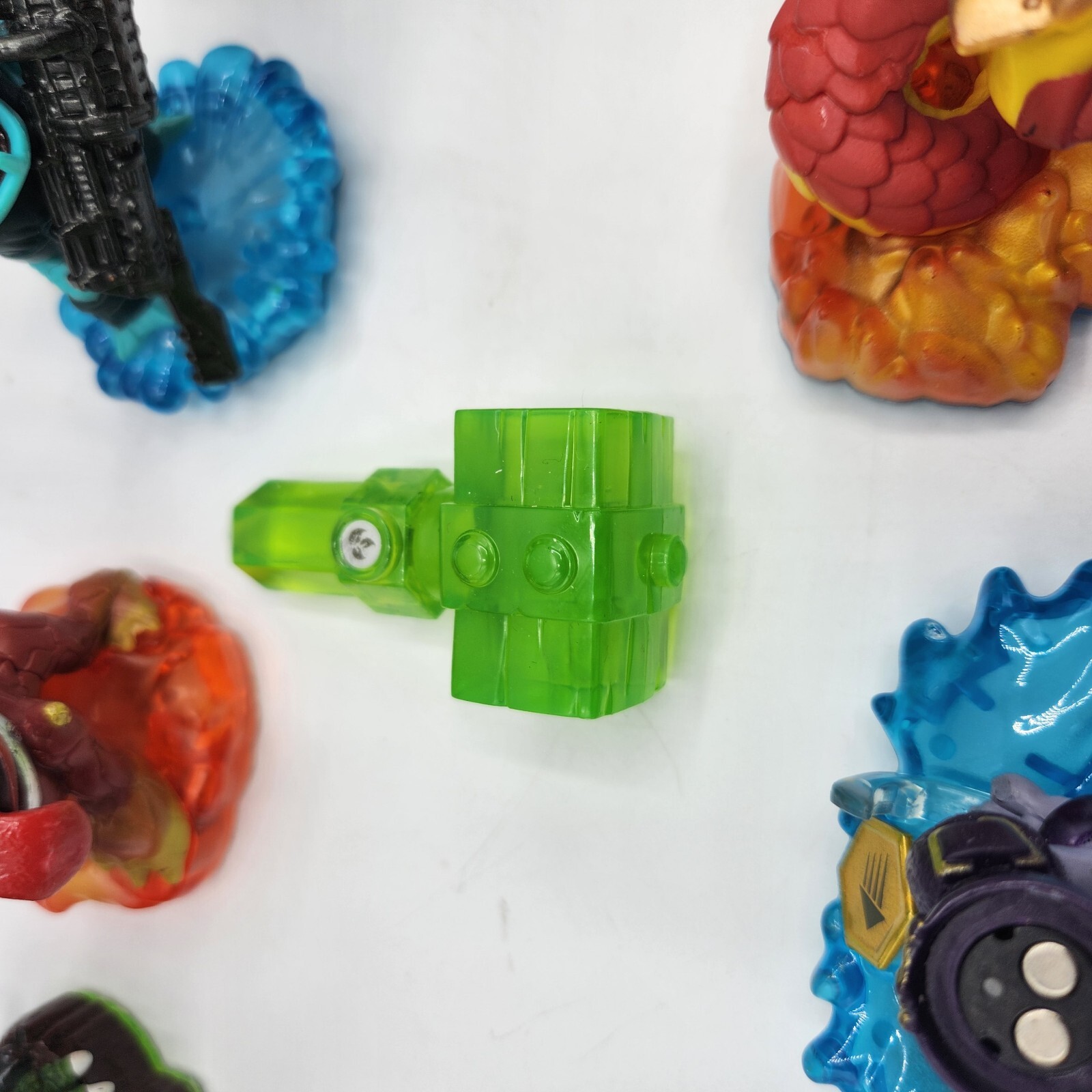 Skylanders Swap Force Lot Hot Dog Snapshot Dino Rang Eye Braul Snapshot Sky More