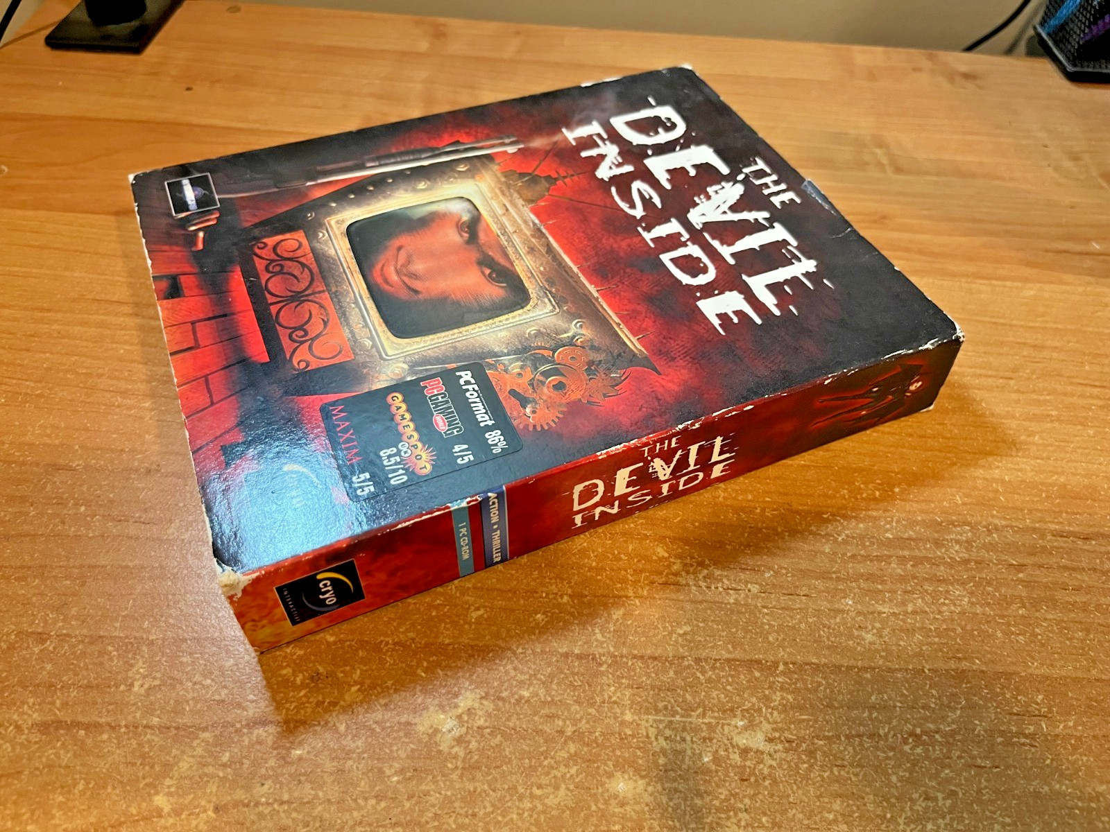 The Devil Inside PC Big Box Cryo 2000 Horror Action Adventure CIB