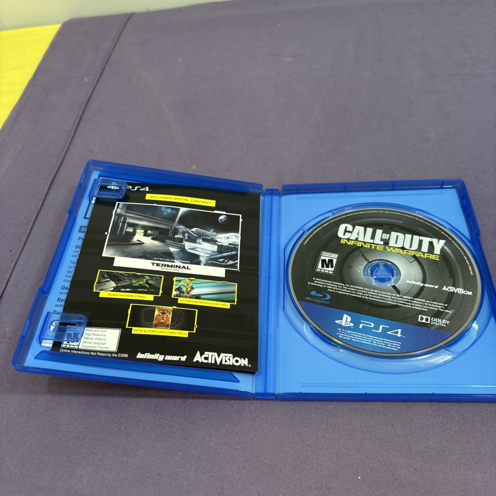 Activision Call of Duty: Infinite Warfare PS4 Shooter Online Playability M Rated