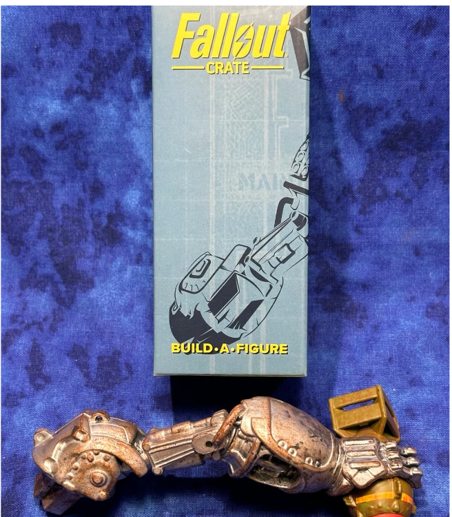 Fallout Crate ~ Build A Figure ~ 4.5″ Right Arm ~ “Box 5 of 6” ~ NIB ~ New!