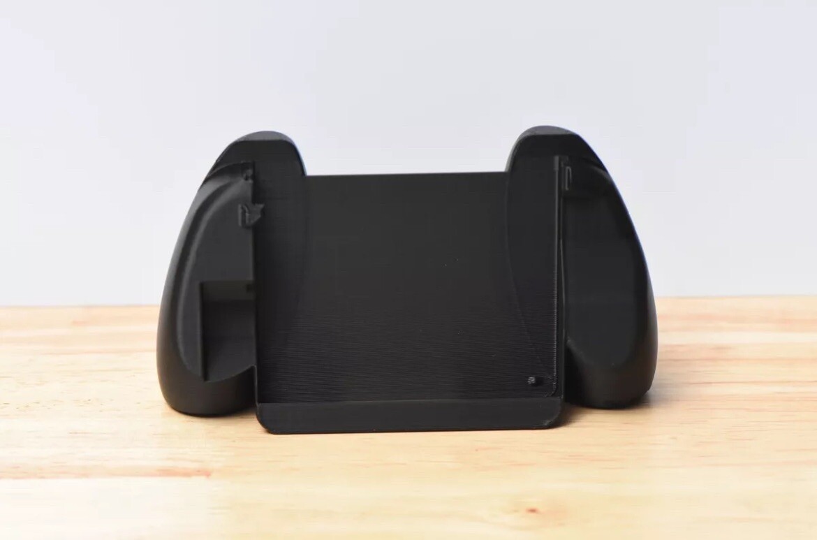 Black PowKiddy V90 Handheld Emulator Comfort Grip