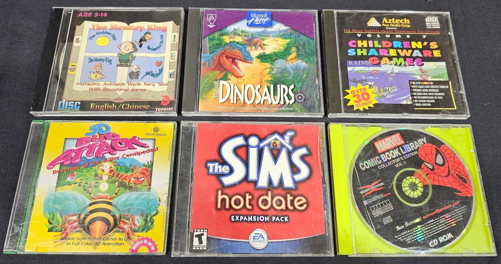 Huge Lot of 55+ 90s Windows 95 98 2000 Games & Software – Cool titles! Read