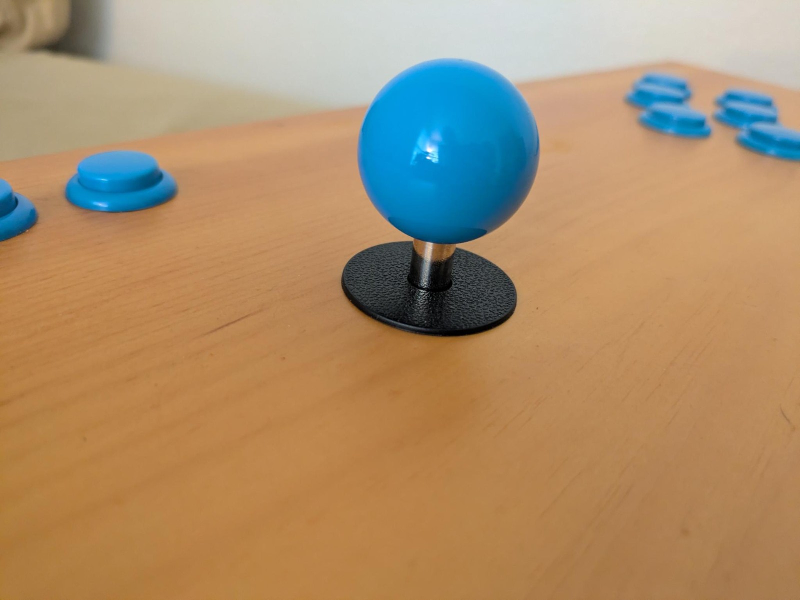2X Custom Wood Arcade Sticks – Heavy Duty USB Fightsticks for Retro Gaming