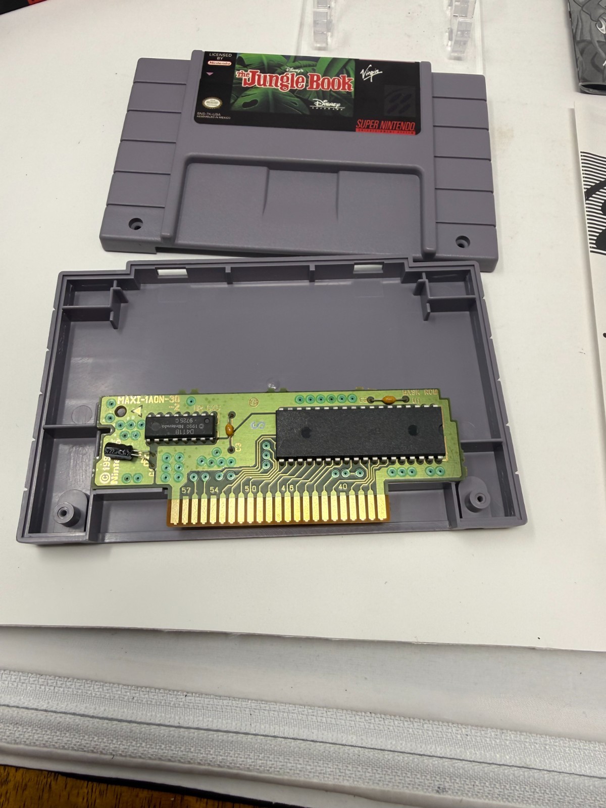 Jungle Book SNES CIB Authentic Made in Mexico Later Release Excellent