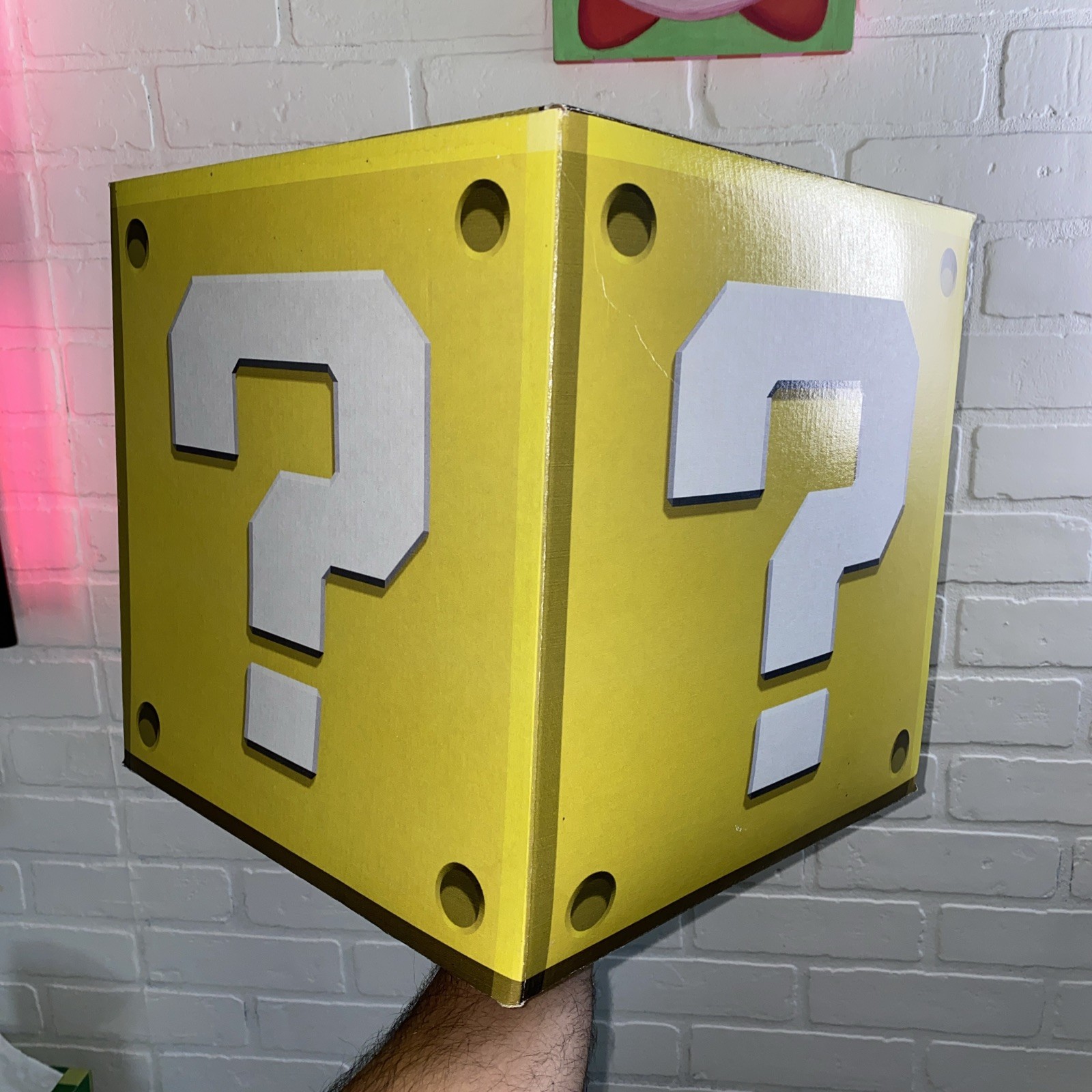 Super Mario Retro Game Store Promo Display – Cardboard Standee Set (2) – 12×12