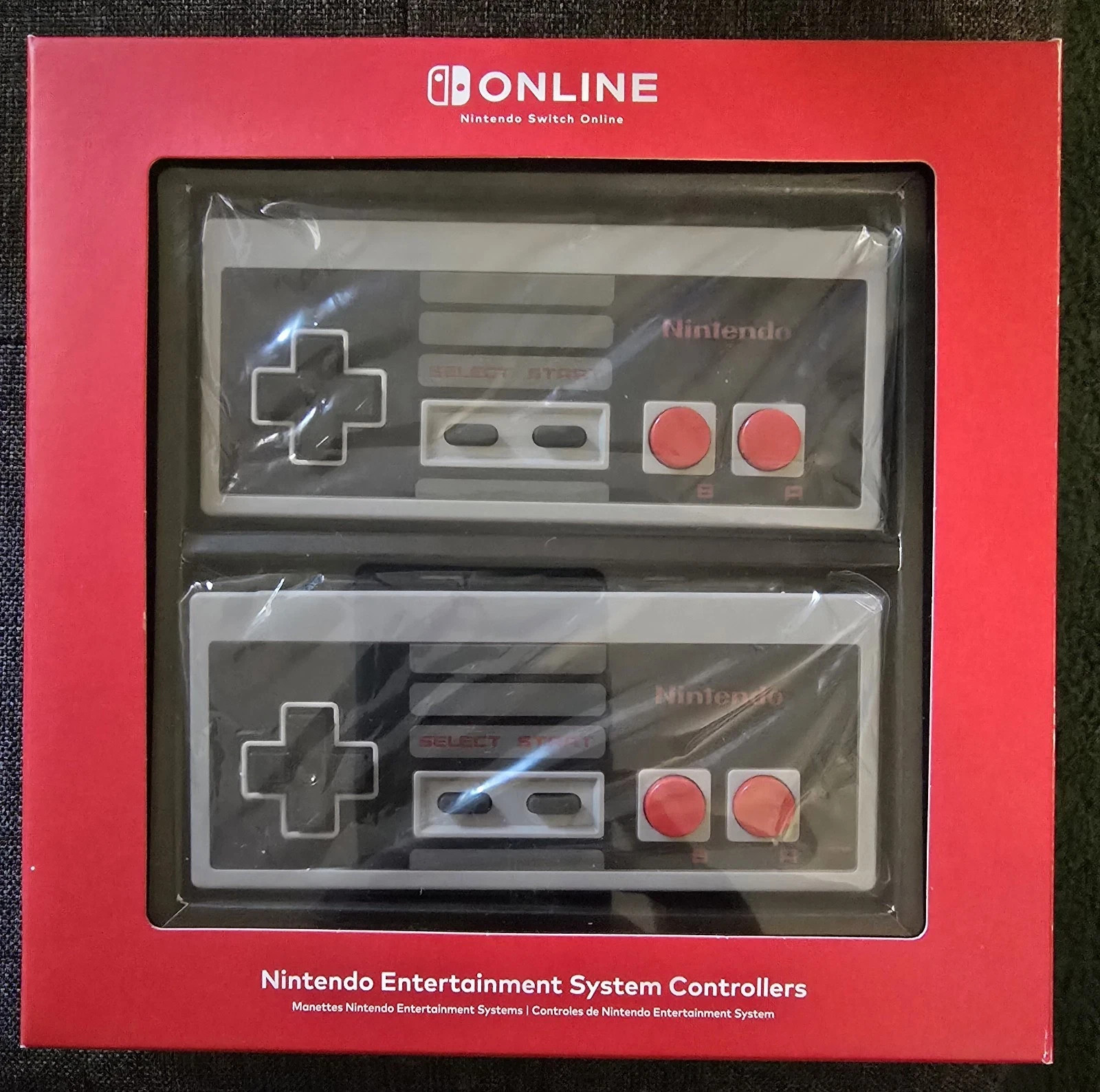 Nintendo Switch Online NES Controllers 2 Pack NIB USA OEM