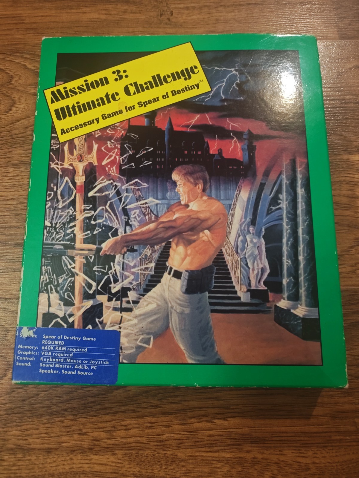 Wolfenstein Spear of Destiny Mission 3: Ultimate Challenge Complete In Box PC