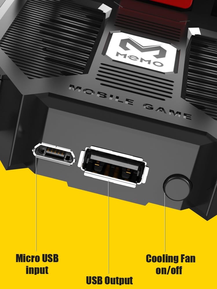 PUBG Mobile Controller Mikirini with Phone Cooler 4000mAh Battery