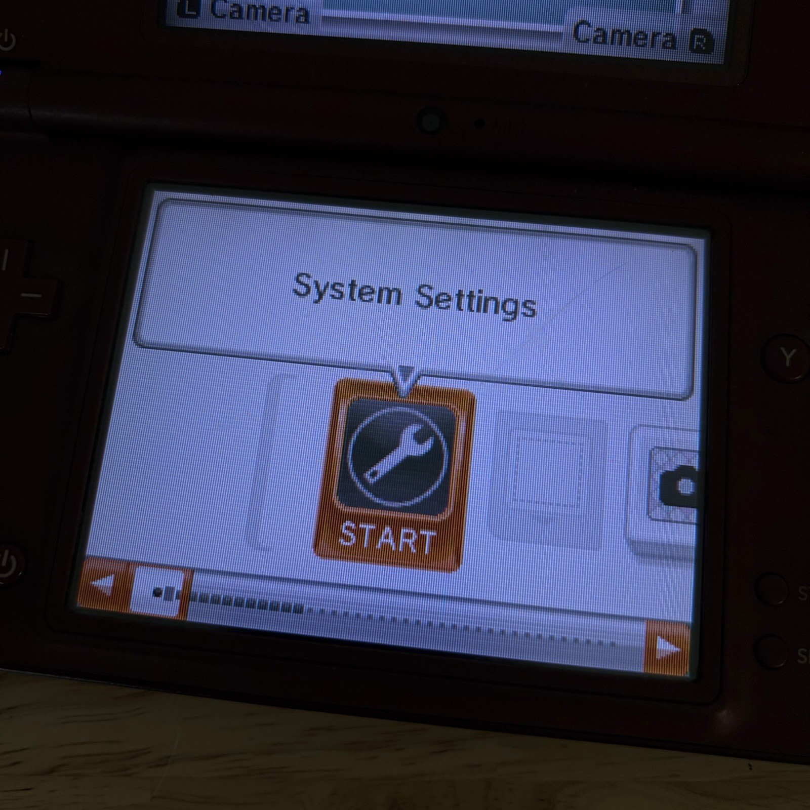 Nintendo DSi XL Console Red Burgundy Working – Dark Top Screen Edges See Photos