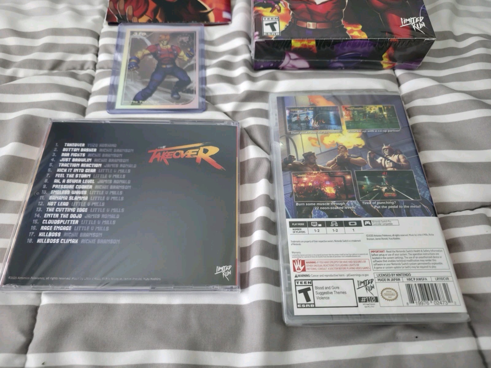 The Takeover Collector’s Edition – Nintendo Switch (New, Open Box)
