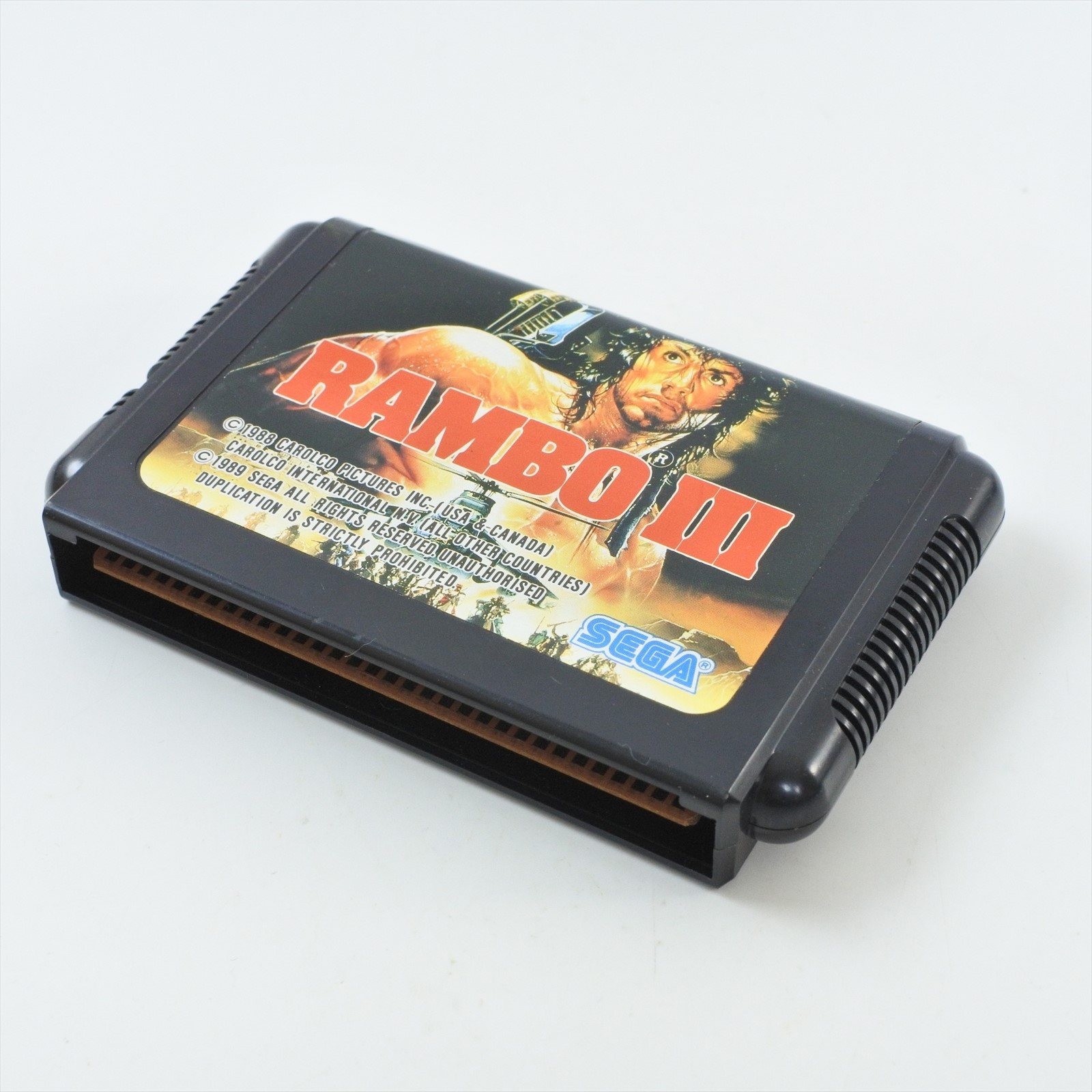 RAMBO III 3 Mega Drive Sega 0962 md