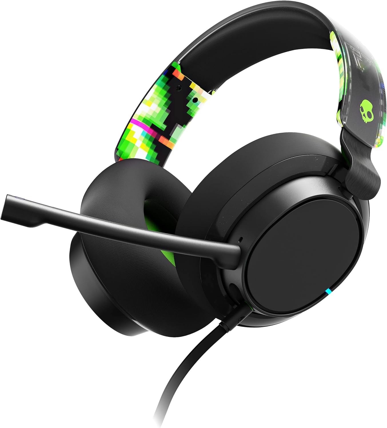 Skullcandy SLYR Pro Multi-Platform Wired Gaming Headset Green Digi-Hype