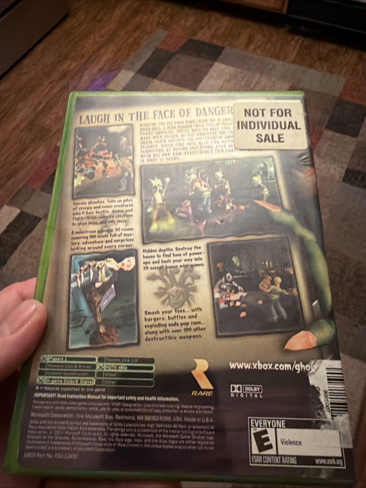 Grabbed by the Ghoulies; CIB (Microsoft Xbox, 2003)