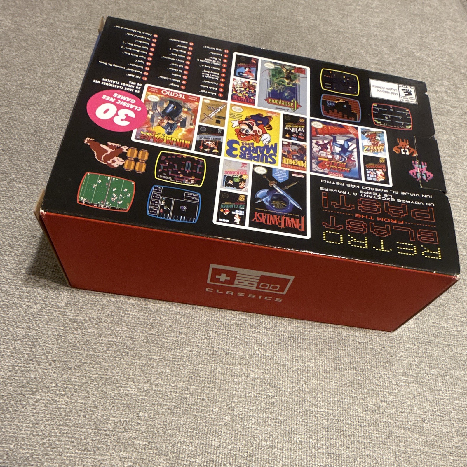 Nintendo NES Classic Edition Console Pre-Loaded Games HDMI 720p NTSC CLV-001