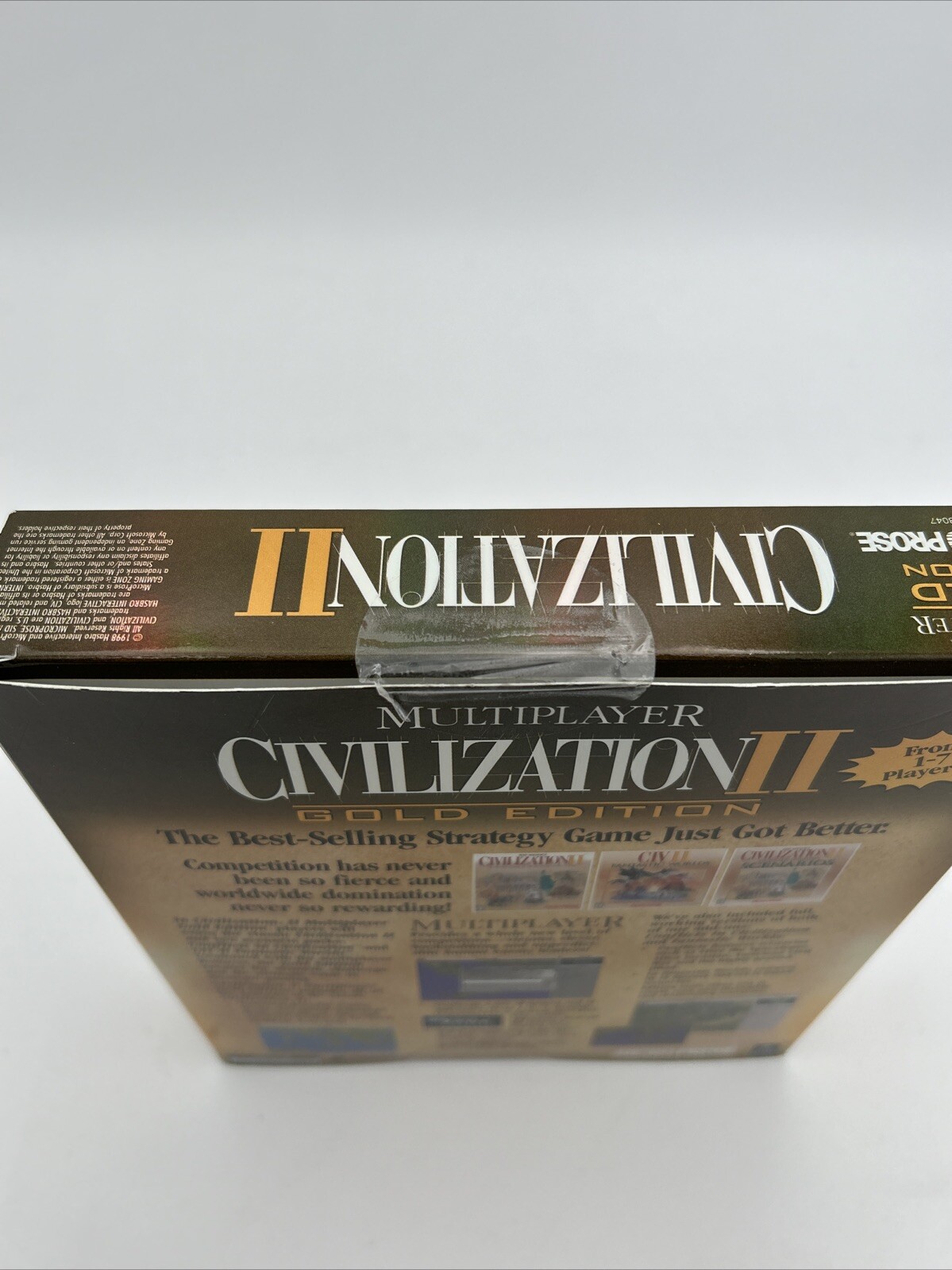 Civilization II: Multiplayer Gold Edition PC Big Box – New Sealed
