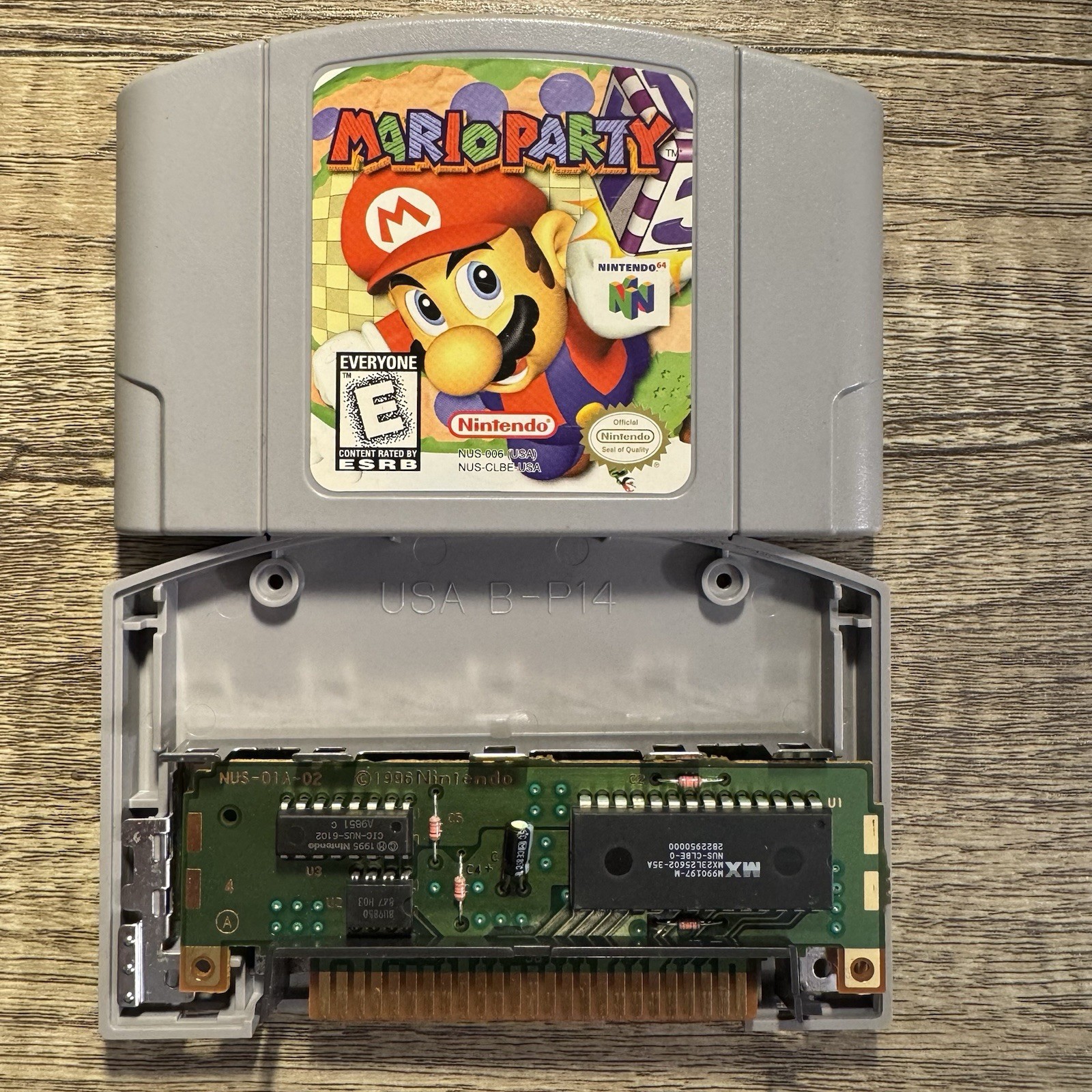 Mario Party 1 – Nintendo 64 N64 “Frantic Fun” Variant CIB Authentic Tested Works