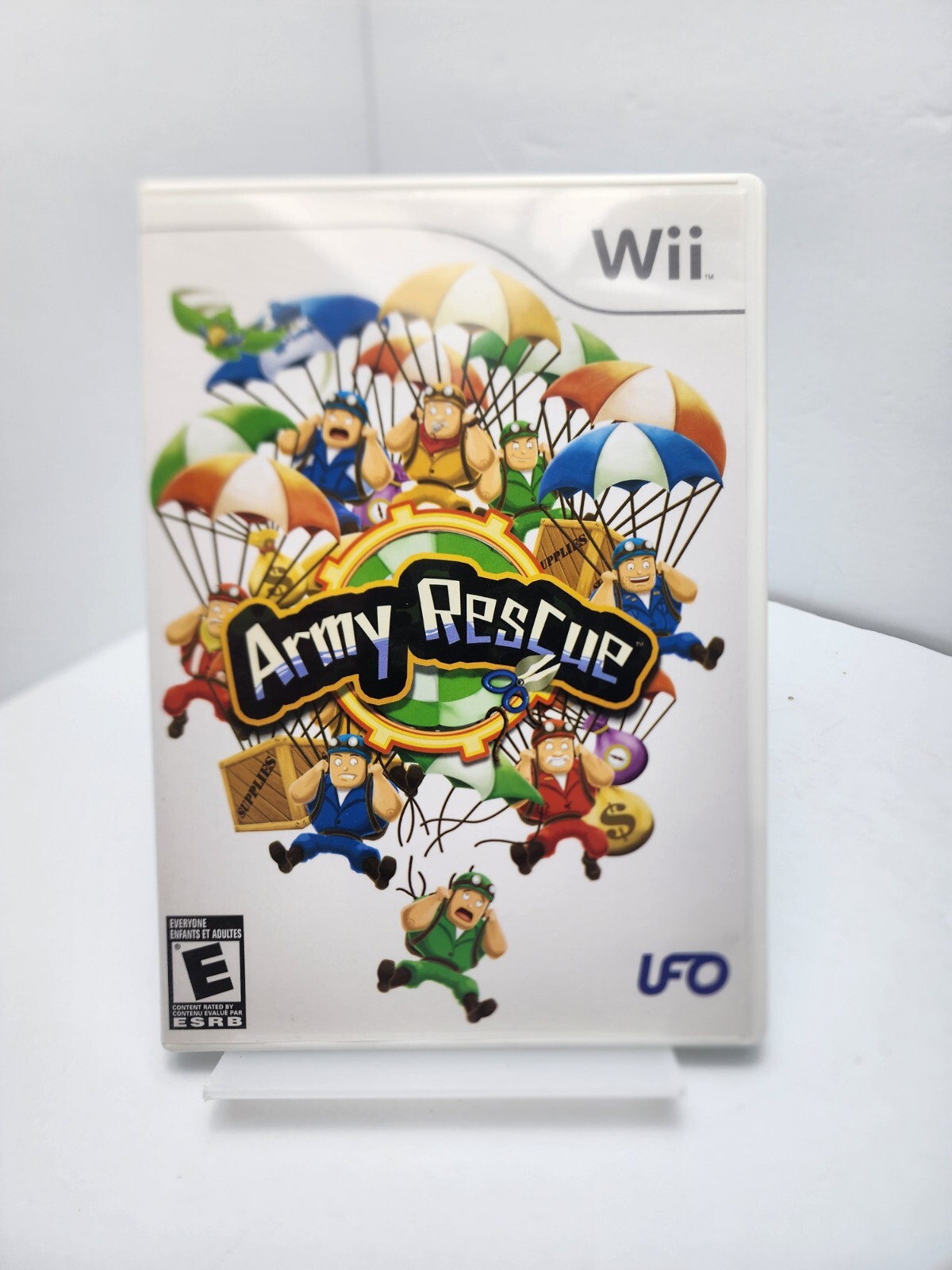Army Rescue Nintendo Wii Complete CIB Tested UFO Interactive Games Rated E