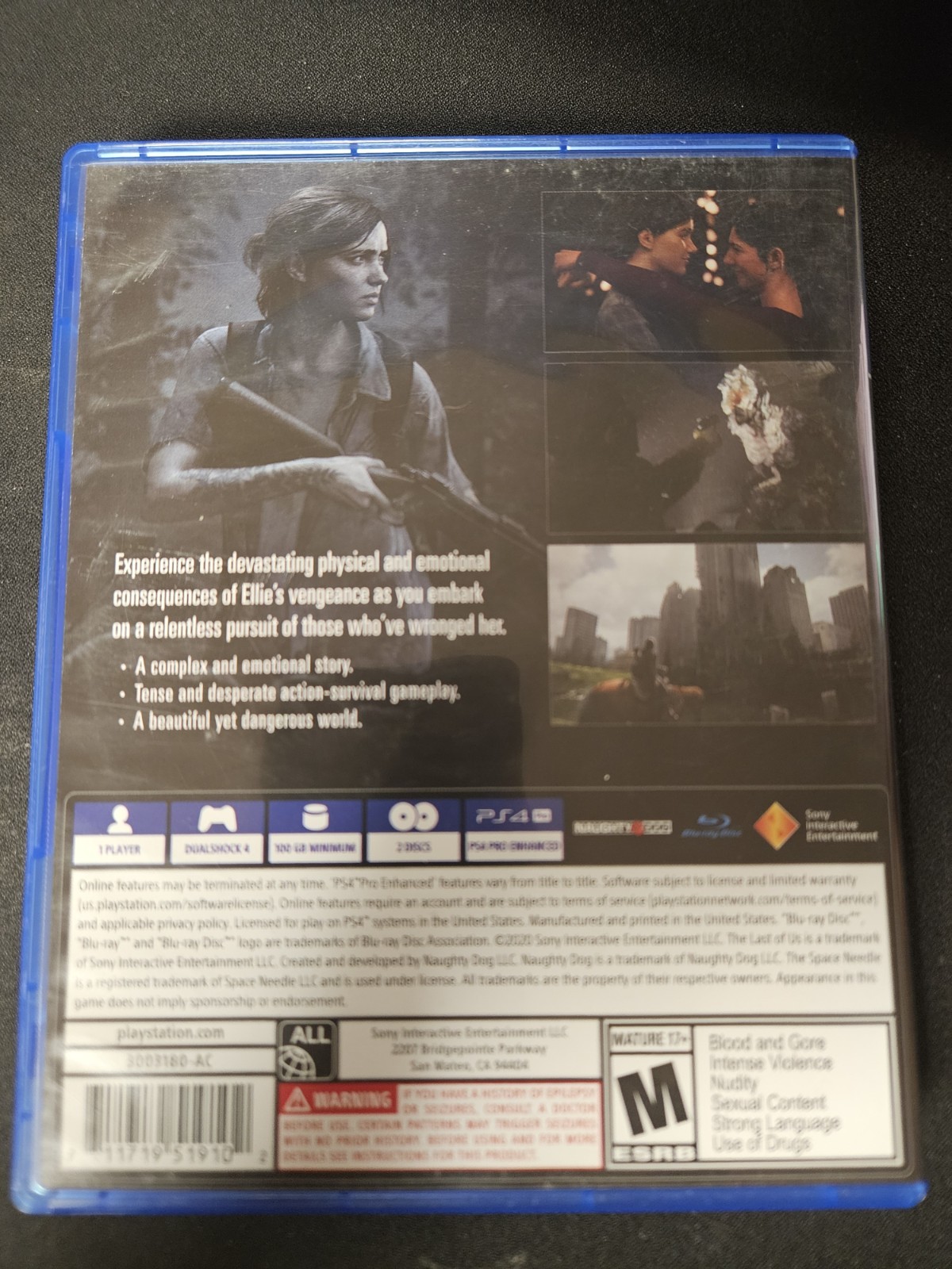 The Last of US Part II Complete 2-Disc Set for Sony PlayStation 4, 2020
