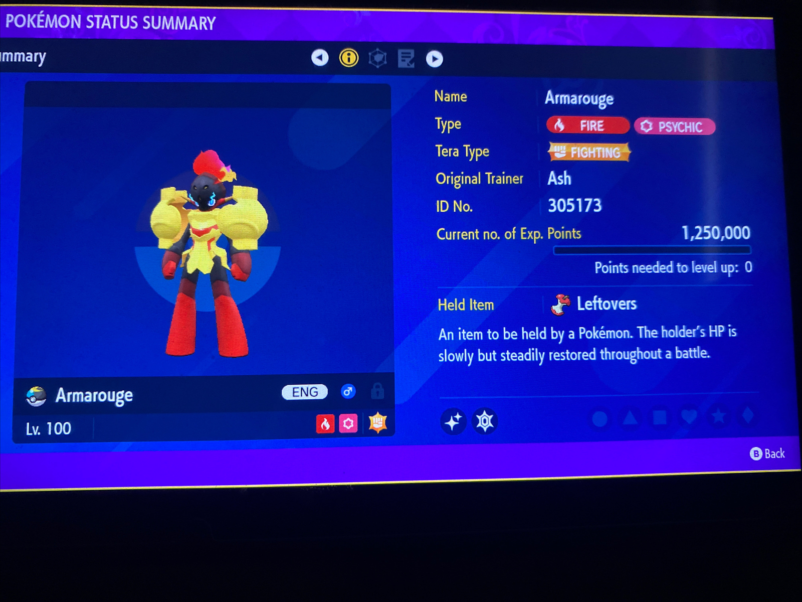 Pokemon Scarlet And Violet Shiny Armarouge And Ceruledge Bundle 6IV Battle Ready