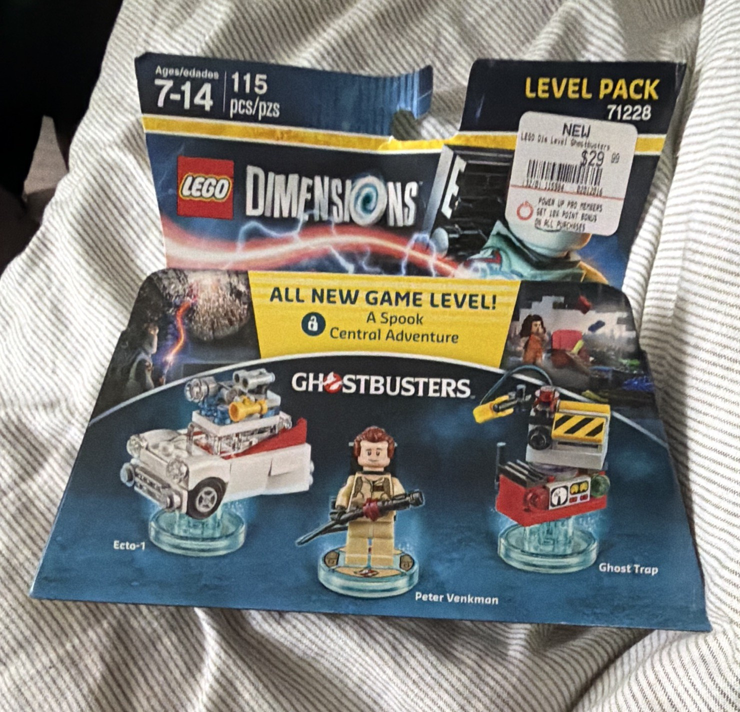 LEGO Dimensions Ghostbusters Level Pack 71228 Peter Venkman Ecto-1 Ghost Trap