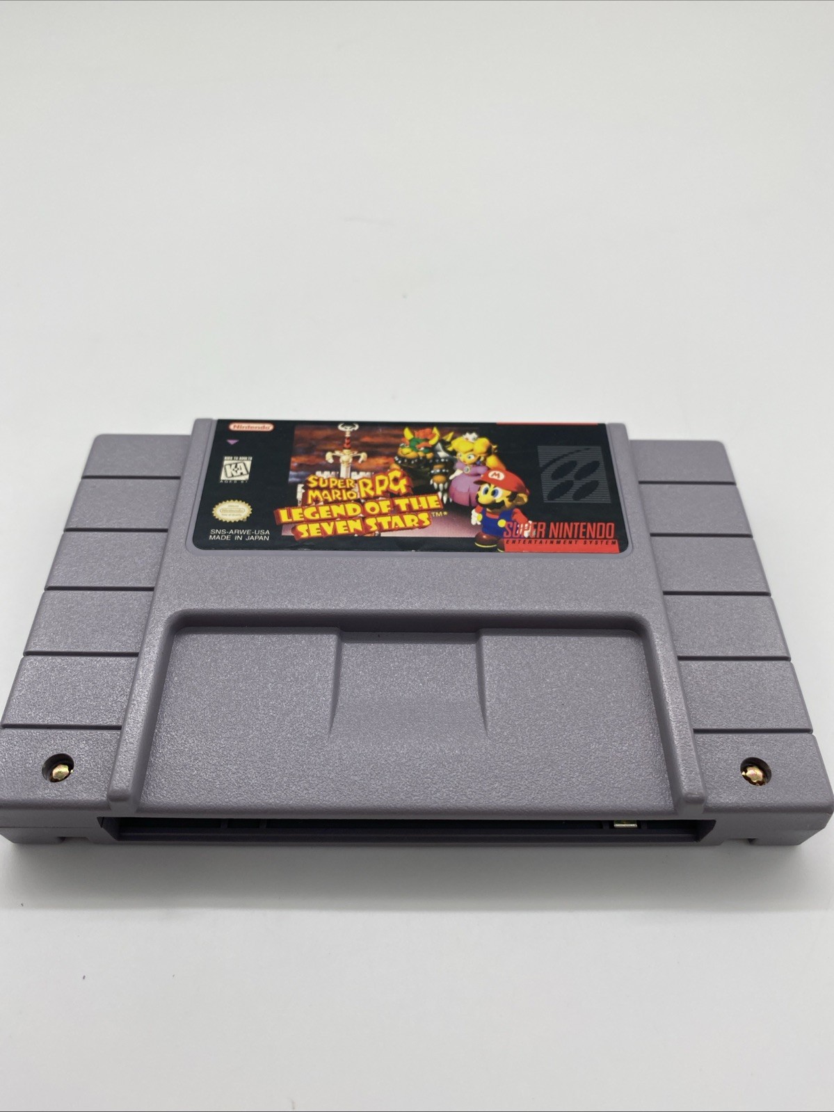 Super Mario RPG: Legend of the Seven Stars (SNES, 1996) Authentic Tested Works
