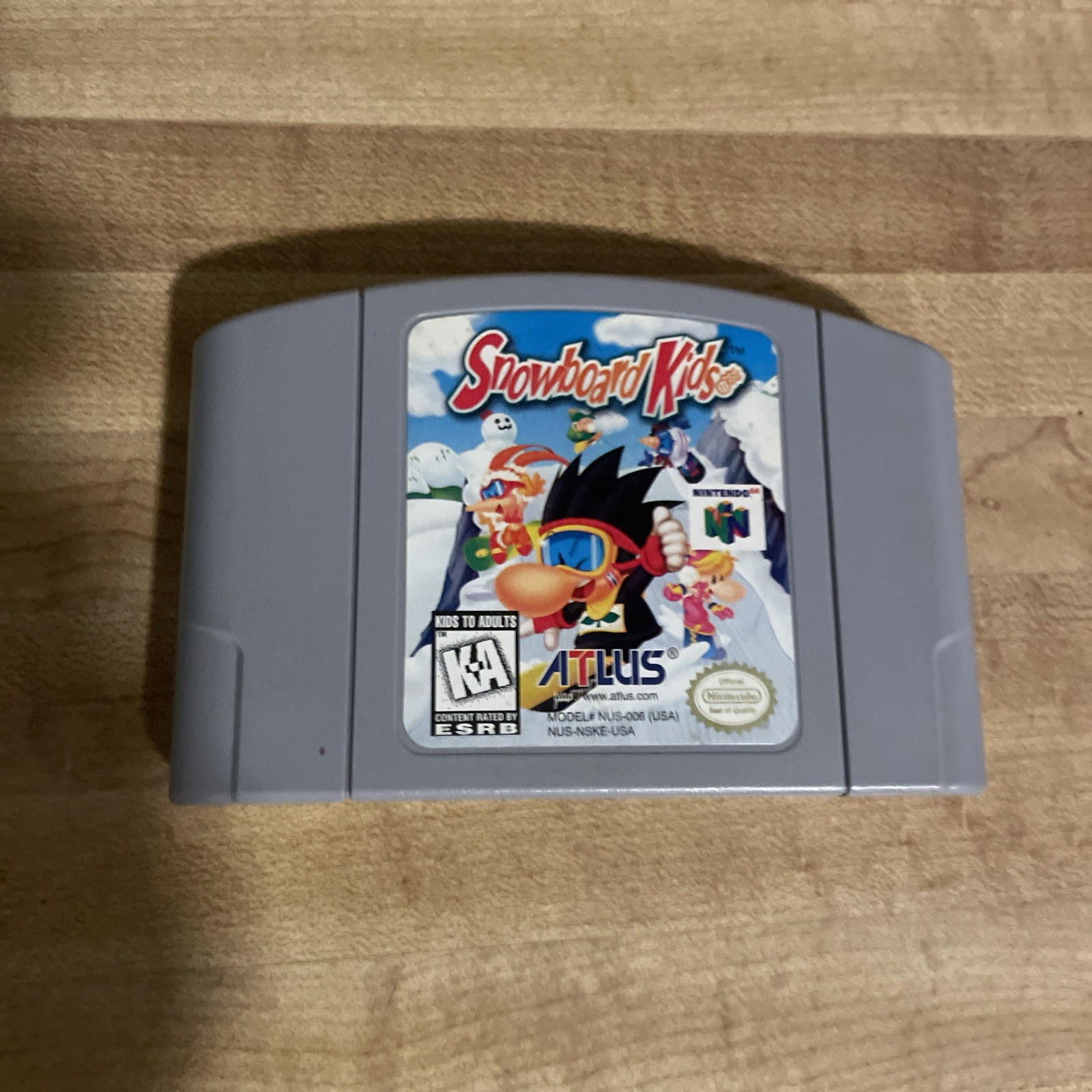 Snowboard Kids N64 Authentic