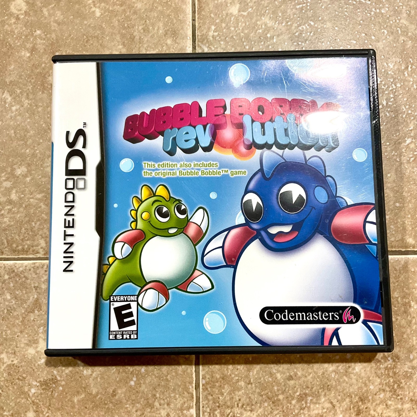 Bubble Bobble Revolution AUTHENTIC (Nintendo DS) CIB Complete Manual All Inserts