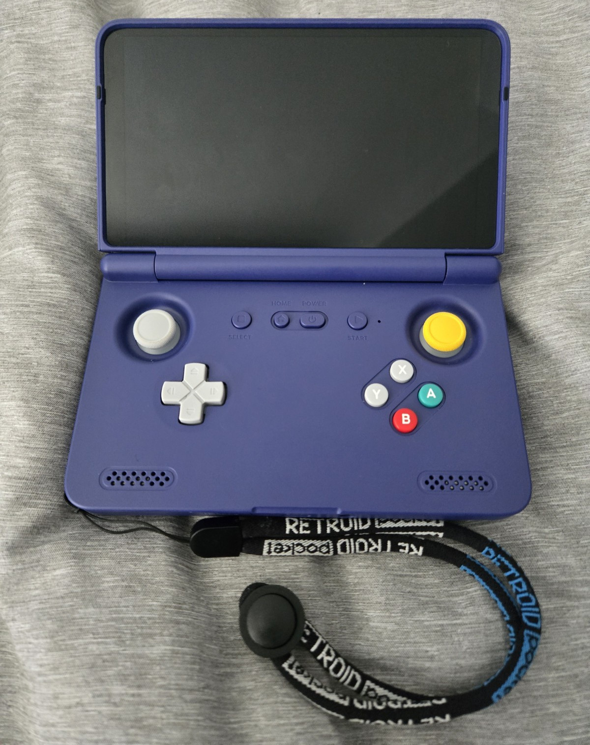 Retroid Pocket Flip Handheld System Console Purple w/ Retroid Travel Case