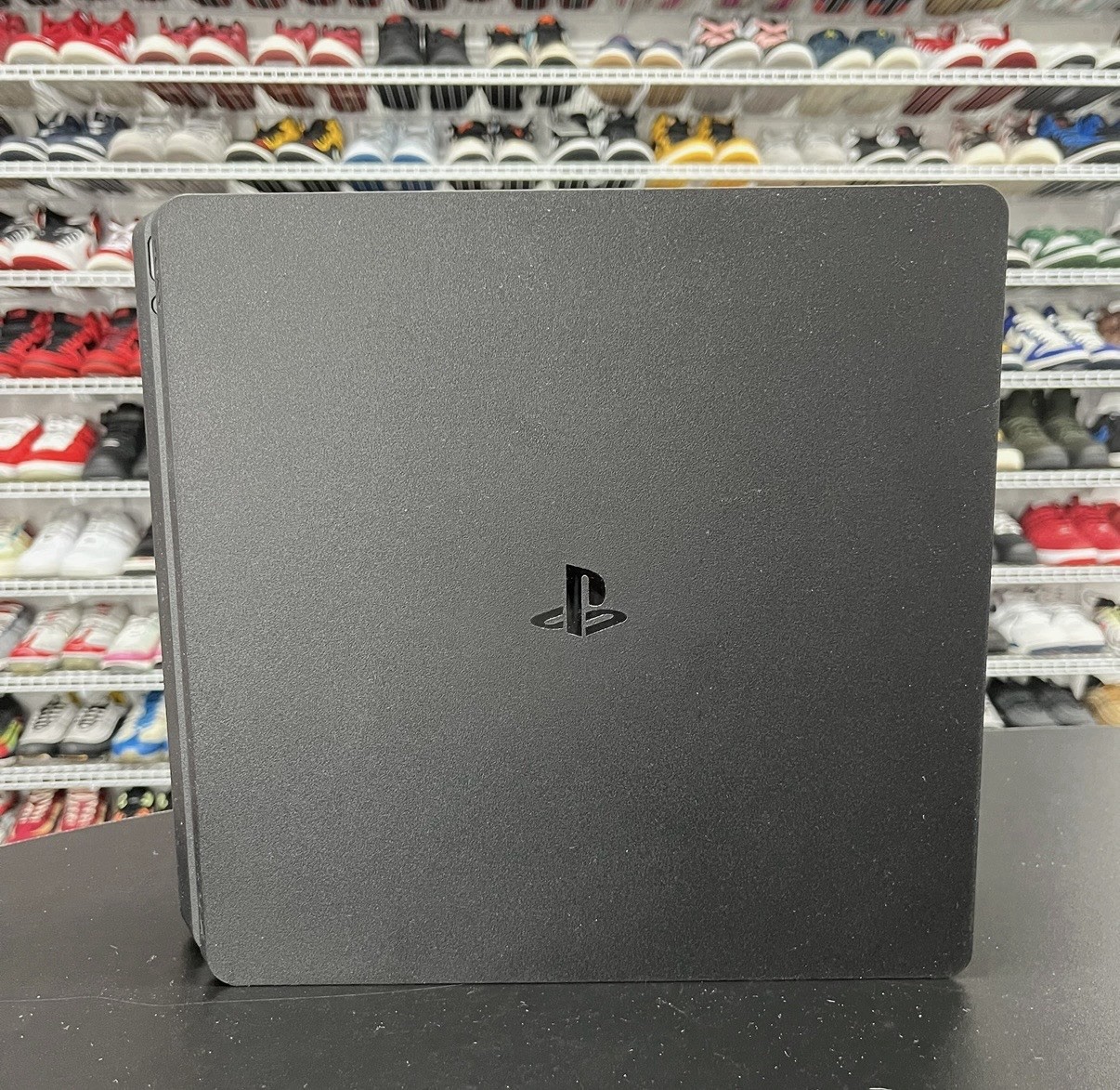 Sony PlayStation 4 Slim Gaming Console With 2 Controllers And Cords