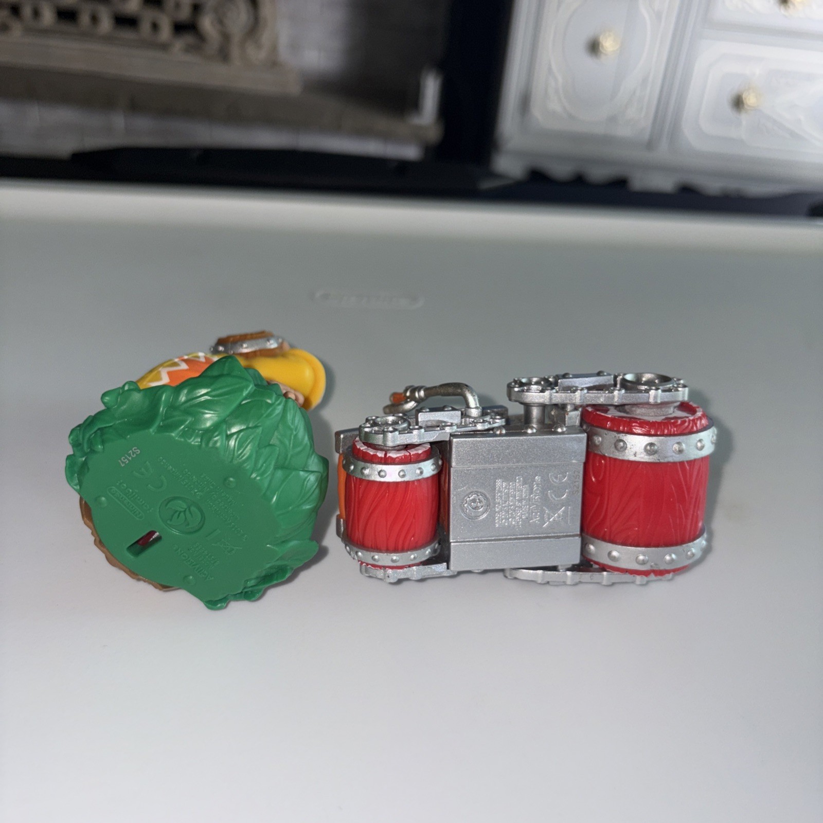 Skylanders Superchargers Turbo Charged Donkey Kong & Barrel Blaster 2015 Rare