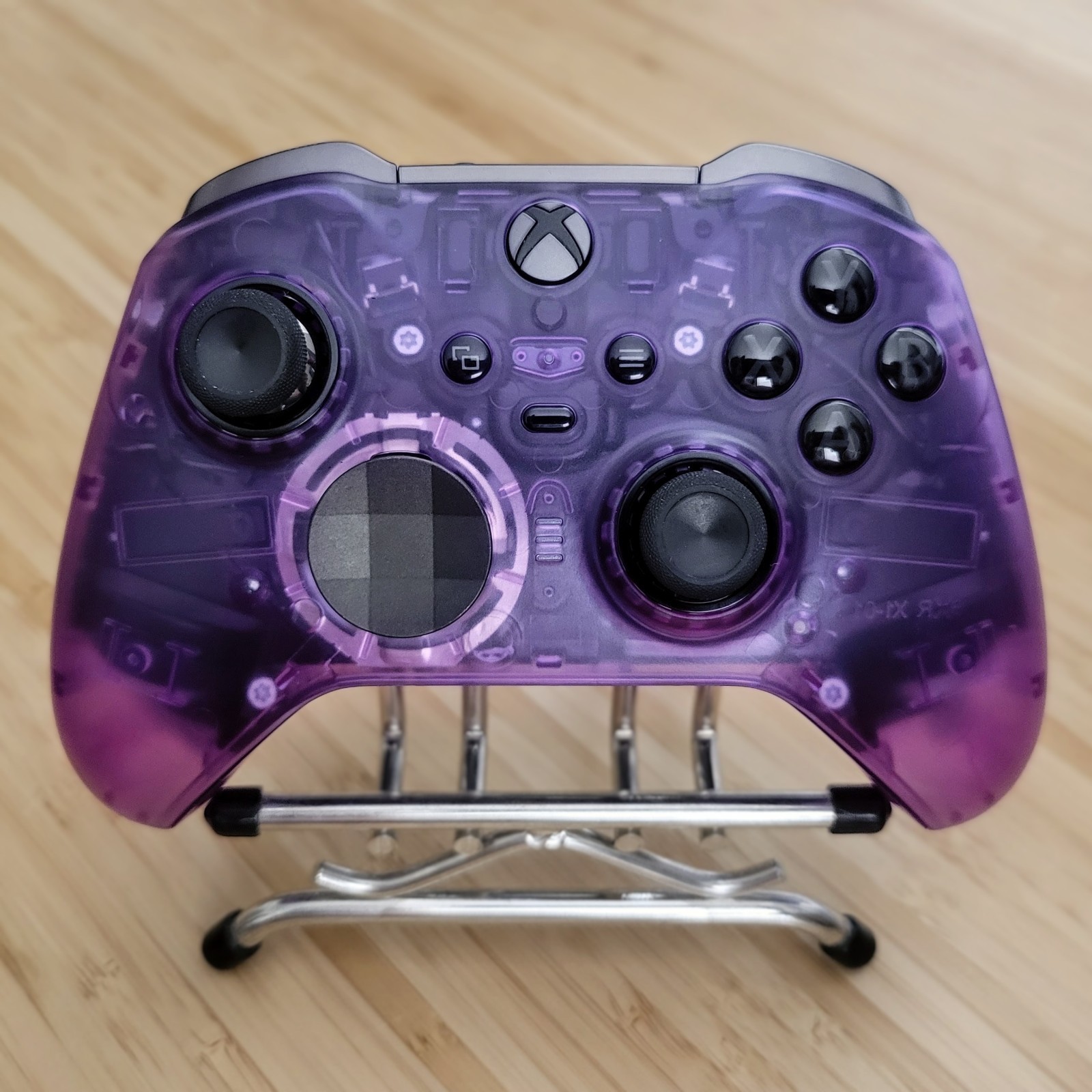 Custom Xbox Elite Series 2 Wireless Controller – Translucent Purple [Model 1797]