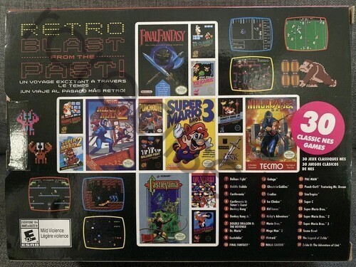 New Classic Edition US Mini Game For Nintendo 30 Games NES Console Games
