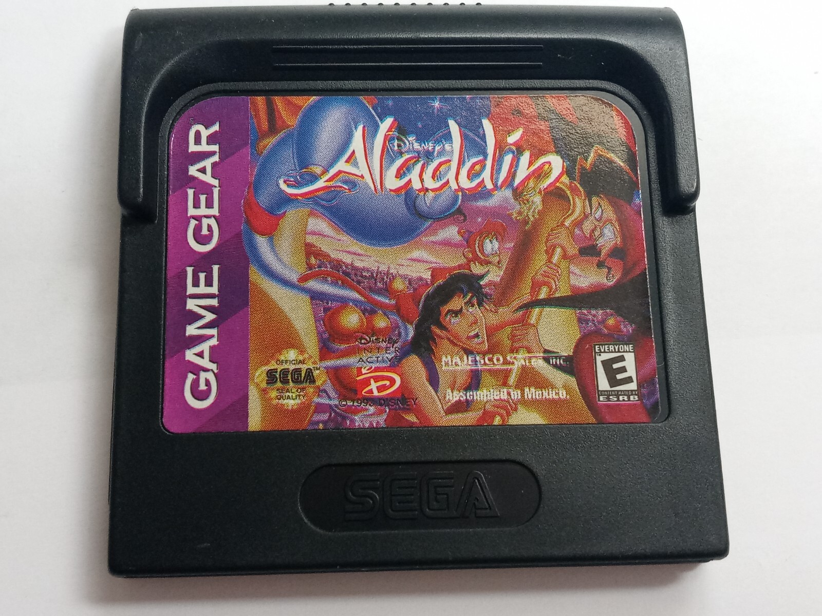 Disney’s Aladdin Majesco version Sega Game Gear with manual authentic