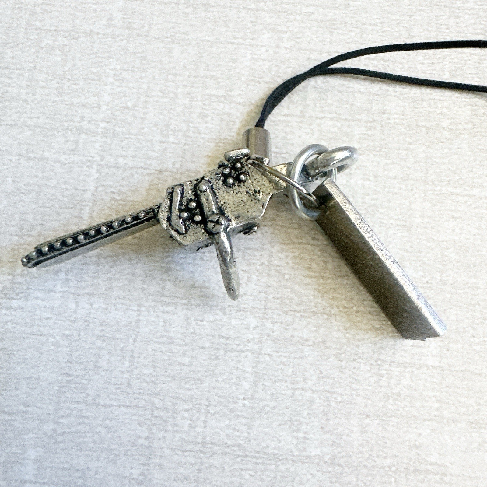 RARE Biohazard Resident Evil 4 Chainsaw Keychain Tokyo Game Show 2005 Promo JP