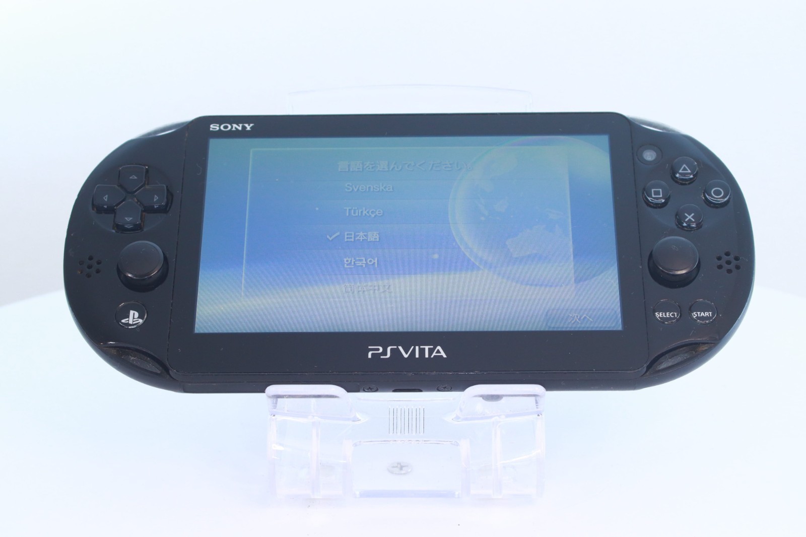 JP Game PS Vita PCH-2000 Black [ Rank：B]