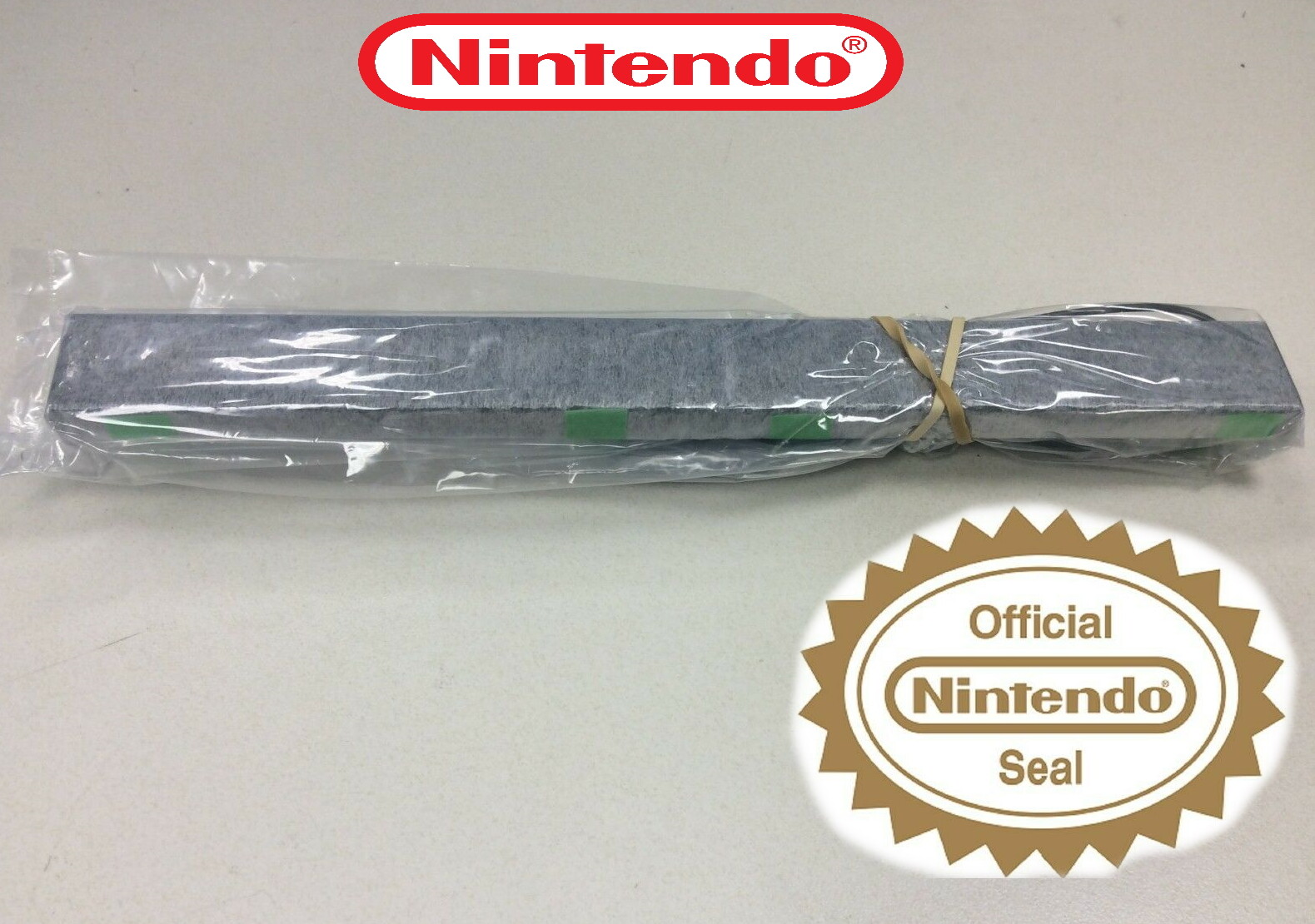 0 OFFICIAL NINTENDO WIRED REMOTE MOTION SENSOR BAR IR FOR NINTENDO Wii / U