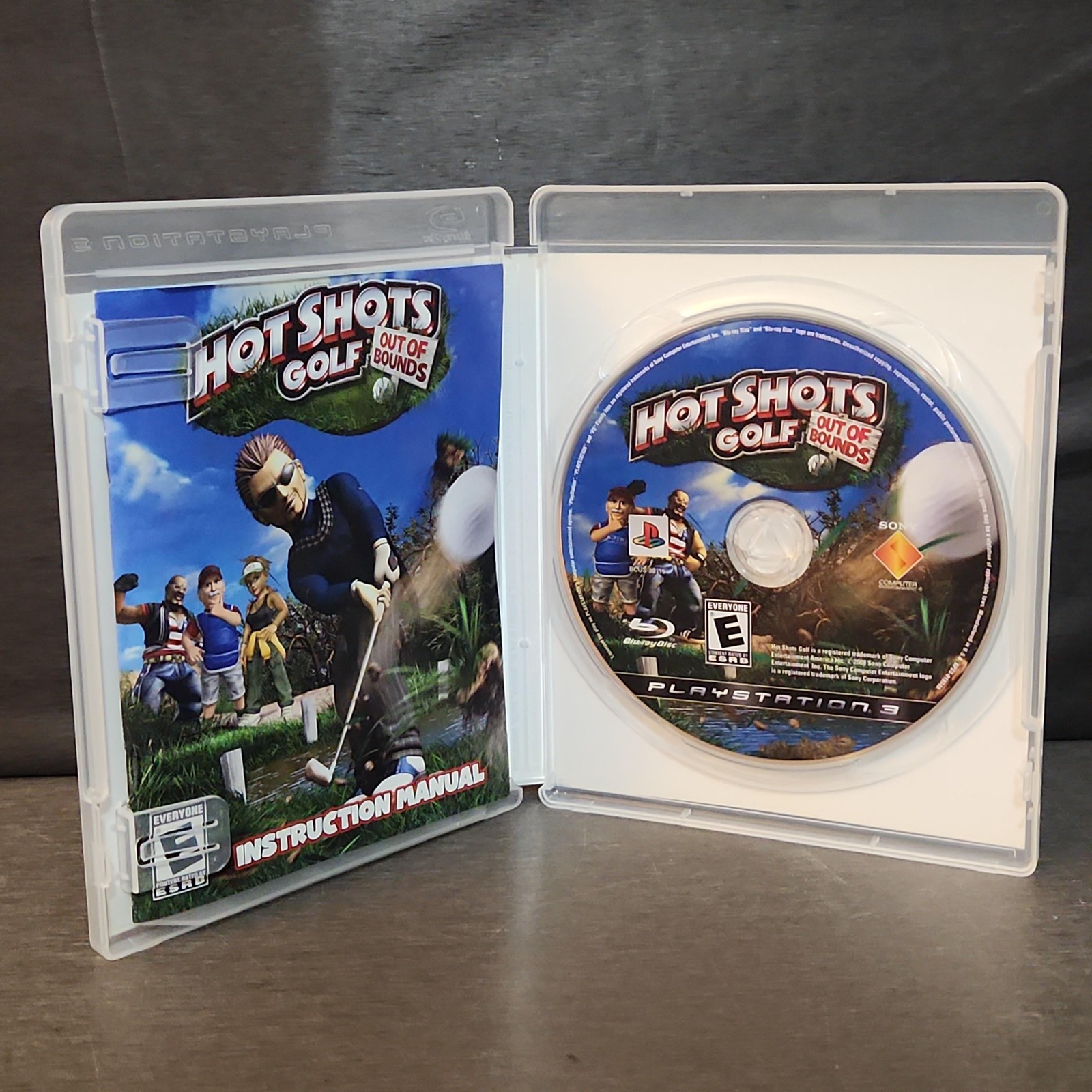 Hot Shots Golf: Out Of Bounds Sony PlayStation 3 PS3 Game CIB Manual E