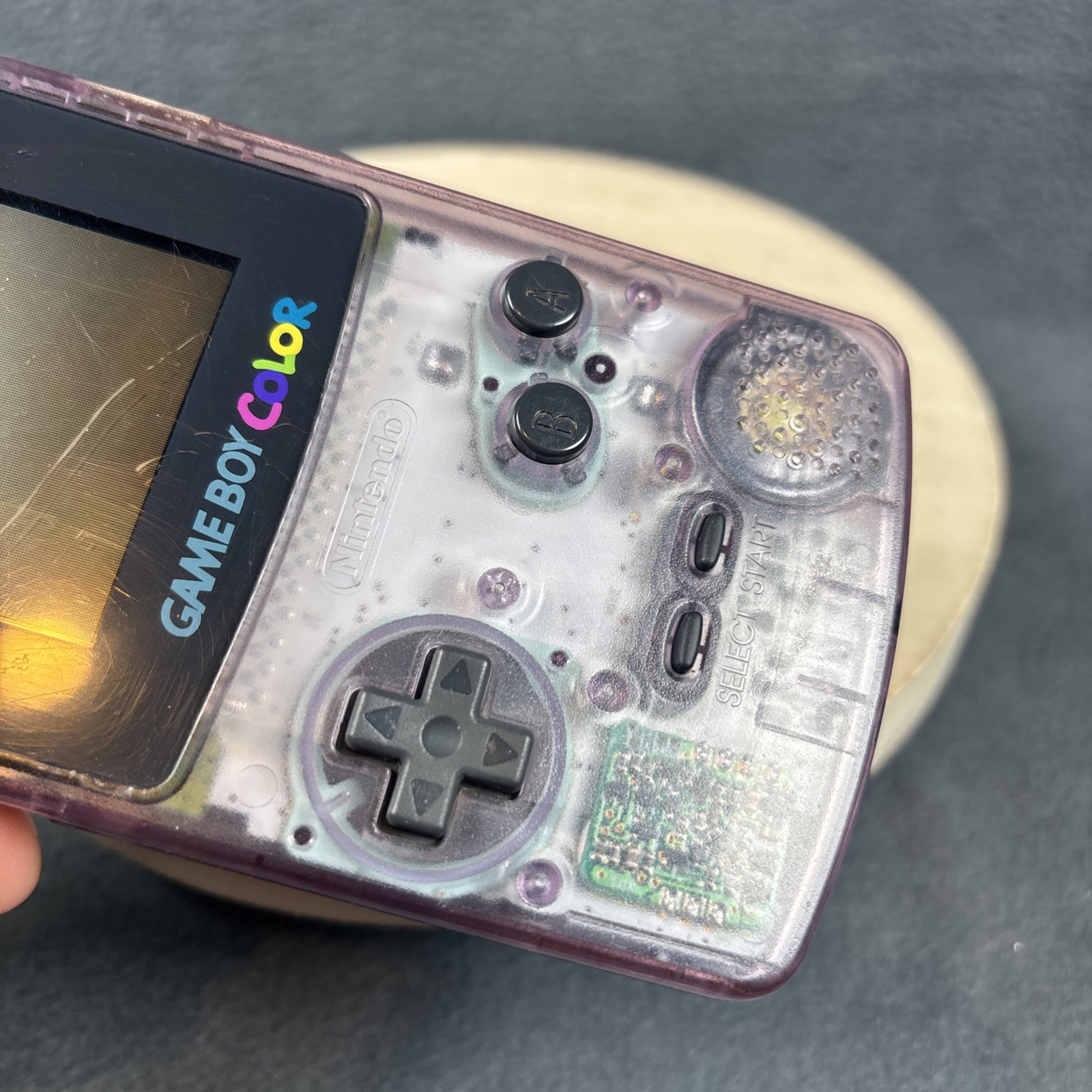 Nintendo Game Boy Color – Atomic Purple Console CGB-001 – Refurbished, Very Good