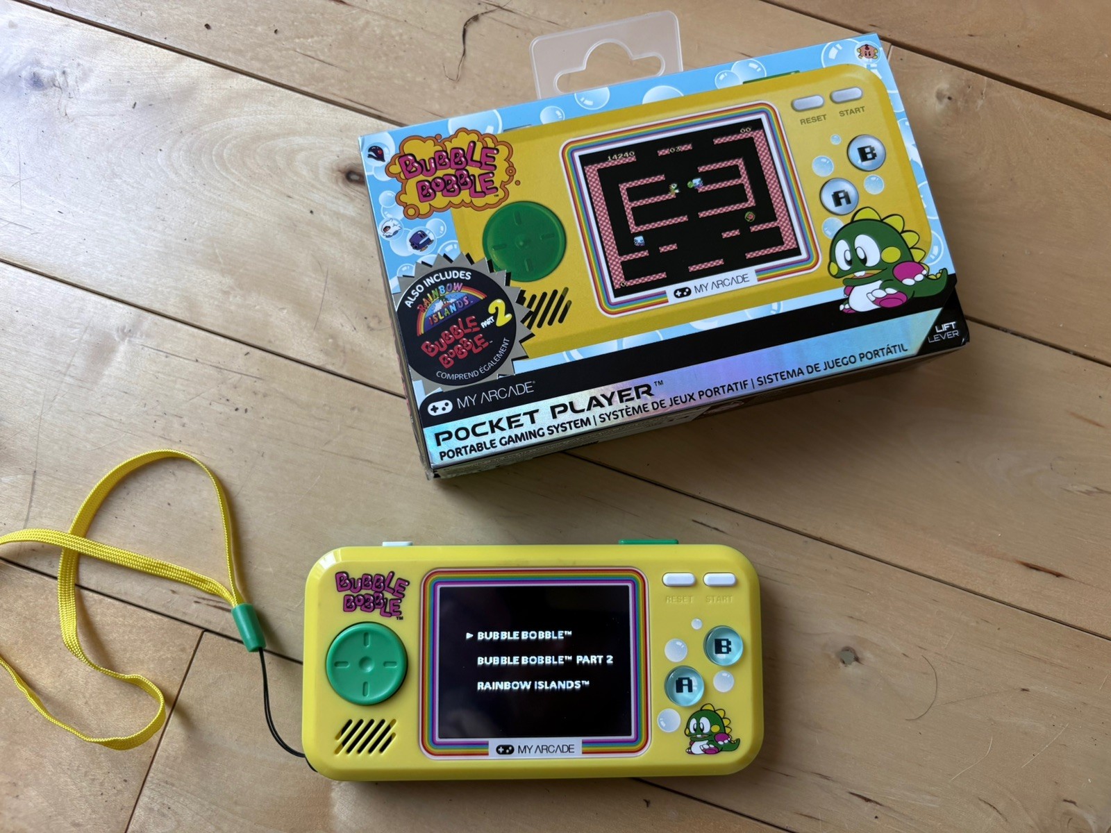 My Arcade DGUNL-3248 Bubble Bobble Pocket Player Portable Handheld Game System
