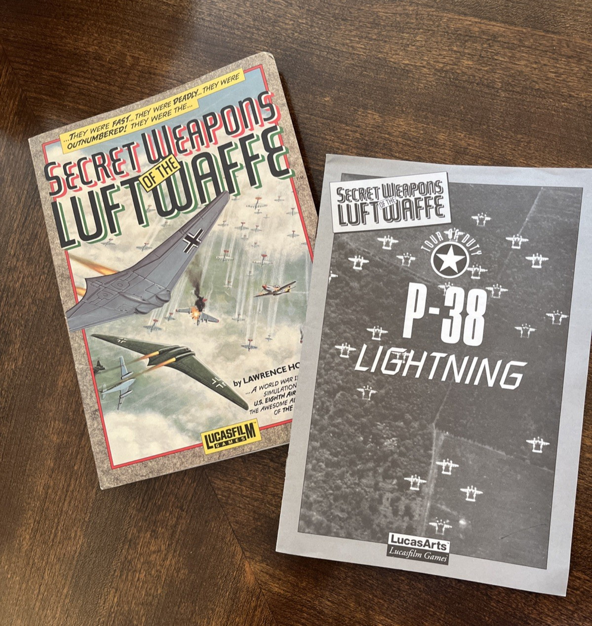 Secret Weapons of the Luftwaffe Big Box Complete PC 3.5” + P-38 Tour of Duty