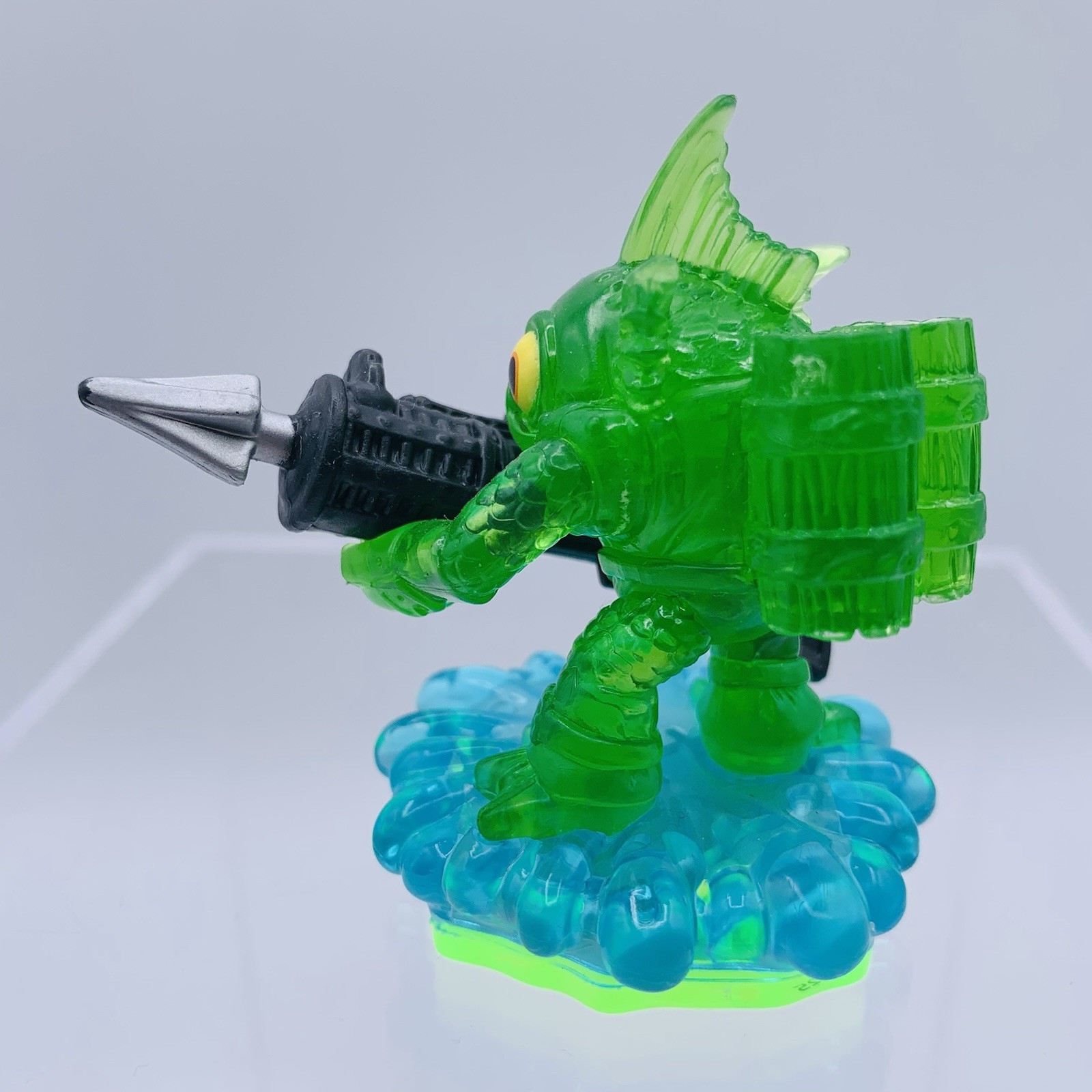 Clear Green Gill Grunt Skylanders Spyros Adventure Imaginators Wii U PS4 Xbox